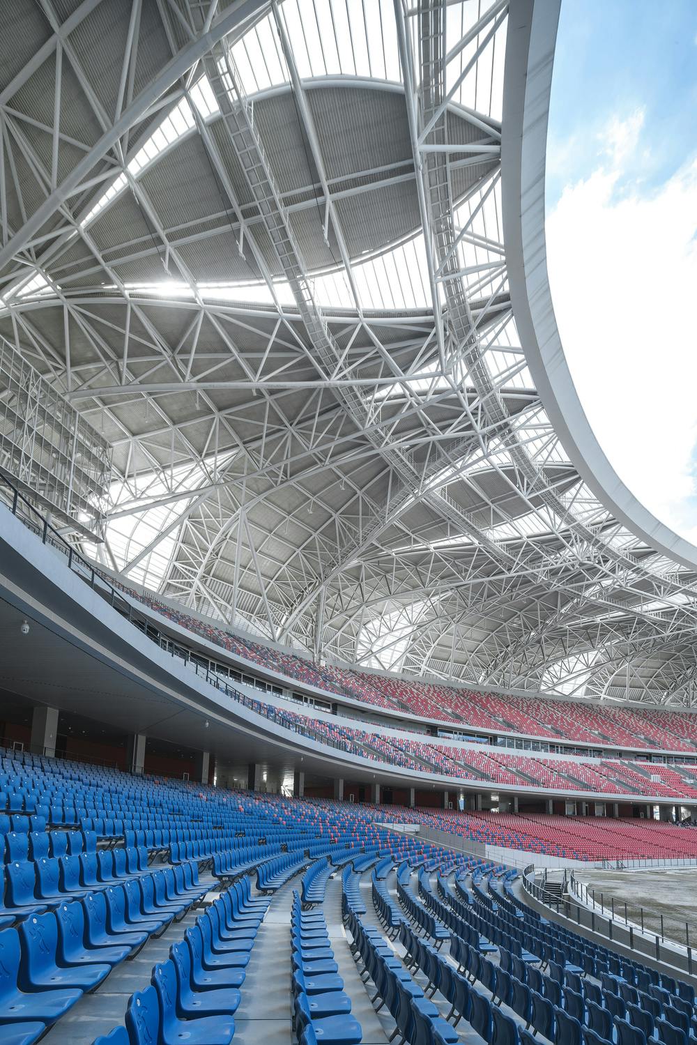 stadium, seating, structure