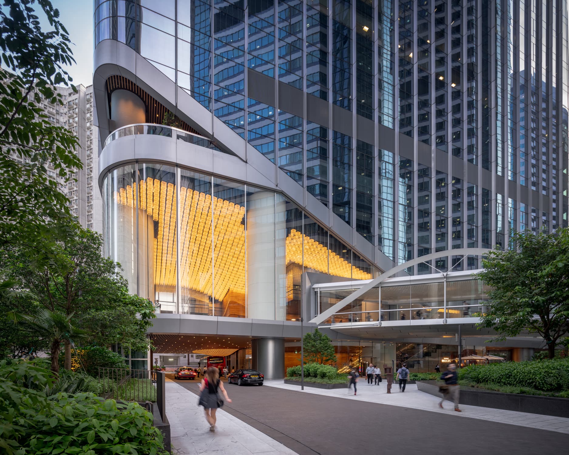 Two Taikoo exterior images.