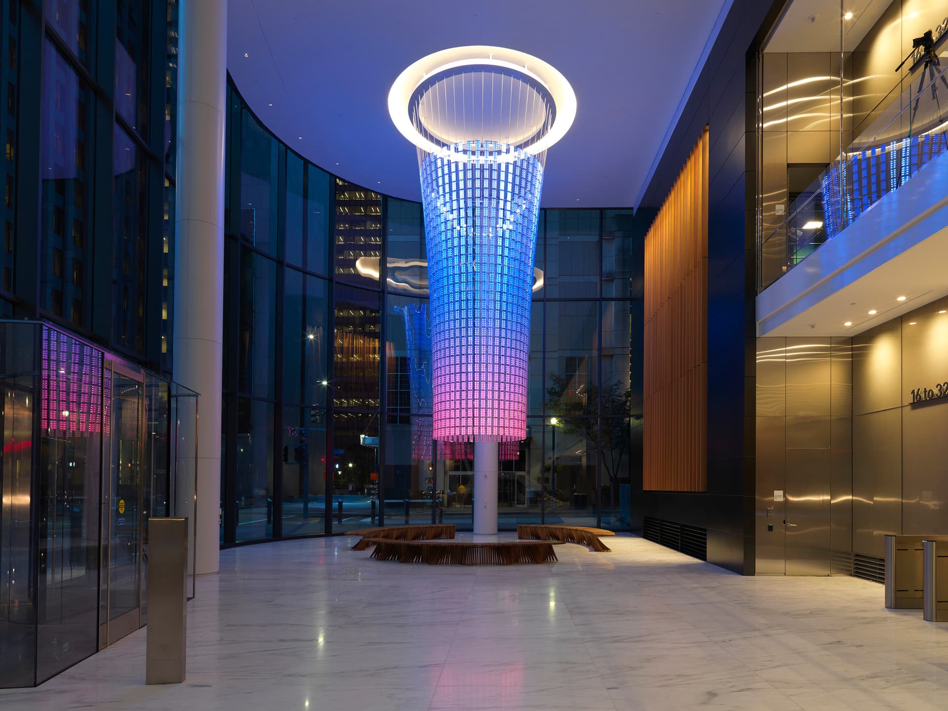 ESI Design's Beacon at PNC Tower, Pittsburgh, PA USA
andy ryan, andyryan, architecture, art, atrium, electronic, esi, esi design, innovation, led, pittsburgh, pnc, pnc bank, sculpture, green building, Beacon