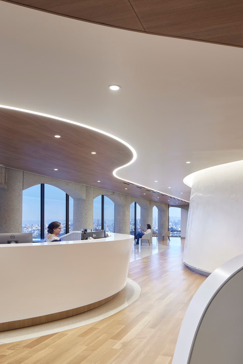 UCSF Health. University of California Medical Center healthcare clinics. Image license: NBBJ and UCSF. Copyright 2021 Benjamin Benschneider All Rights Reserved. Third party image use may be arranged by contacting Benjamin Benschneider. bbenschneider@comcast.net
UCSF HEALTH, UNIVERSITY OF CALIFORNIA MEDICAL CENTER, CLINICS, NBBJ