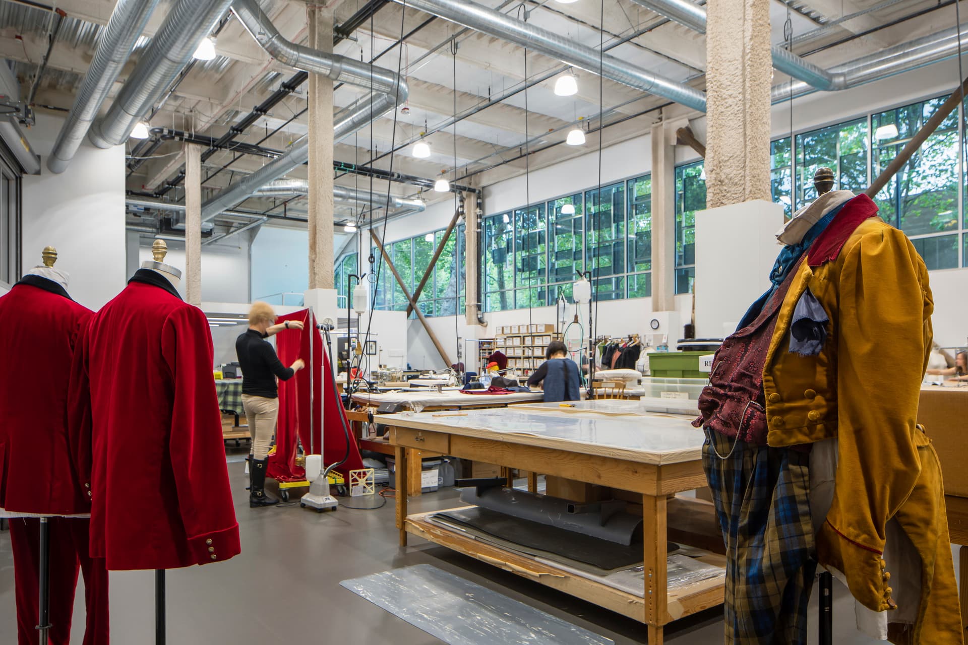 NBBJ, SOATC, Seattle Center, Seattle Opera, WA, costume design, costume shop, interiors, seamstress
NBBJ, SOATC, Seattle Center, Seattle Opera, WA, costume design, costume shop, interiors, seamstress