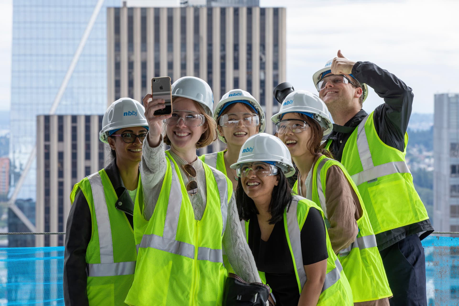 NBBJ, Rainier Square Redevelopment, Seattle, WA, construction, interns, tour
NBBJ, Rainier Square Redevelopment, Seattle, WA, construction, interns, tour